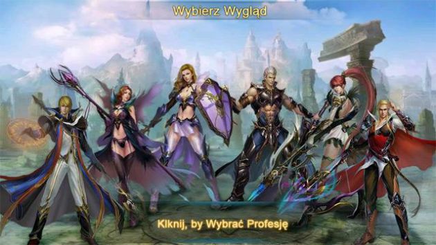 legend online polska postacie w grze