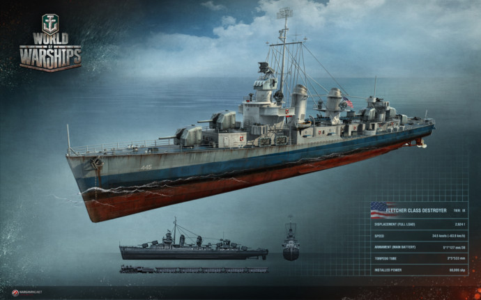 niszczyciel w world of warships